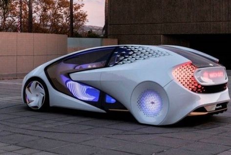 Toyota Concept Car, Future Concept Cars, Futuristic Cars Design, Bmw Concept, Auto Design, Autonomous Vehicle, Mc Laren, Concept Car Design, Futuristic Cars