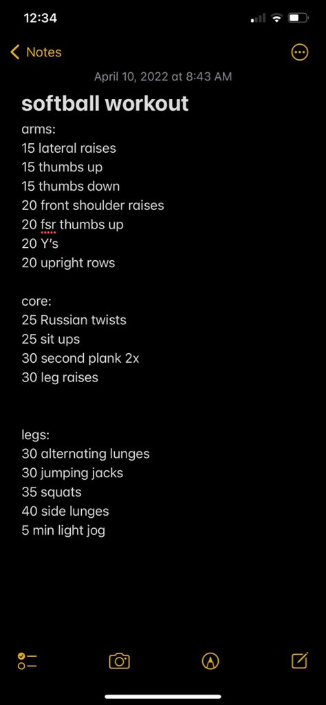 Strength Training For Softball Players, Softball Cardio Workout, Softball Summer Workout, Off Season Baseball Workout, At Home Softball Workouts, Softball Strength Workouts, Softball Leg Workouts, Softball Ab Workouts, Soft Ball Workout