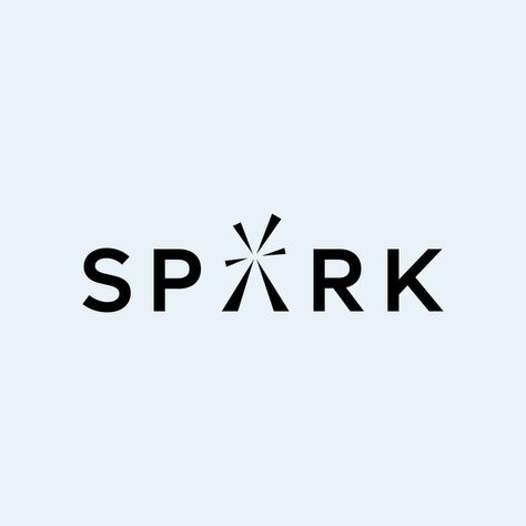 Spark Logo, Minimal Logos Inspiration, Text Logo Design, Inspiration Logo, Beauty Clinic, Portfolio Web Design, Apple Wallpaper Iphone, Symbol Logo, Text Logo