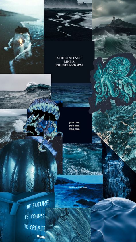 #blue #deepblue #sea #seaaesthetic #dark #ocean Dark Ocean, Funky Wallpaper, Fantasy Necklace, Sea Aesthetic, Ocean Wallpaper, Beautiful Wallpapers Backgrounds, Deep Blue Sea, Inspirational Wallpapers, Blue Aesthetic