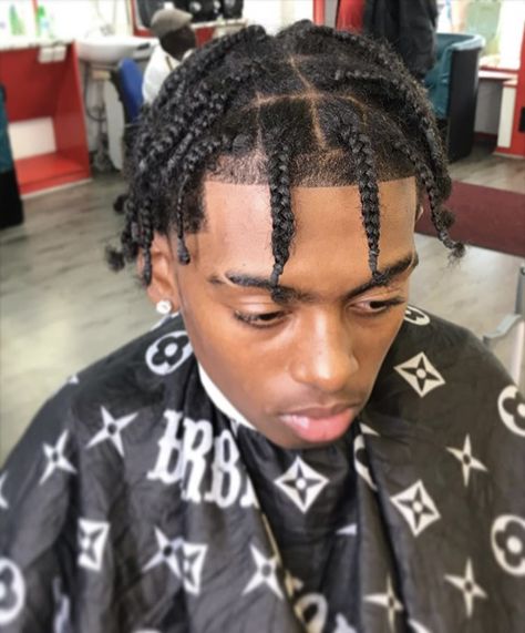 Short Box Braids Hairstyles Men, Mens Box Braids Short, Plaits Braids Men Short Hair, Box Twists Men, Box Braids Men Short Hair, Box Braids For Men Short Hair, Comb Twist Men, Braids For Black Men With Short Hair, Short Braids Men