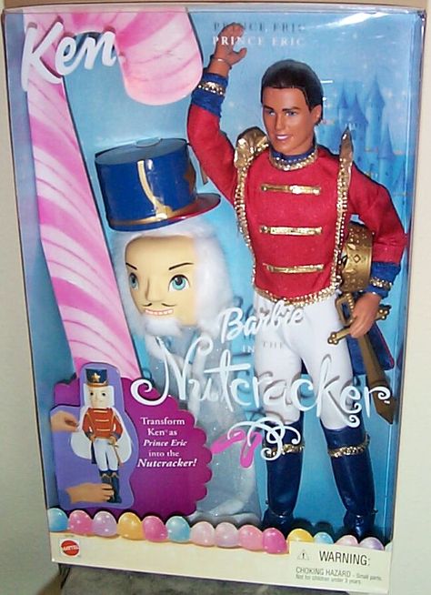 Barbie in the Nutcracker Ken as Prince Eric Barbie In The Nutcracker, Barbie And Ken Dolls, Nutcracker Prince, Barbie Nutcracker, Ever After High Dolls, Cynthia Bailey, Ken Barbie, Barbie Gifts, Ken Dolls