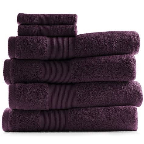 Unwind in the lap of luxury with Hearth & Harbor Bath Towels, your ultimate companion for a blissful bathing experience. Crafted from 100% ring-spun cotton, our towels offer a perfect blend of opulence and functionality. Designed to meet the highest standards of quality and craftsmanship, our bath towels are not only irresistibly soft but also highly absorbent, ensuring quick and efficient drying after each use. Whether you're drying off after a relaxing soak or preparing for a busy day ahead, o Purple Towels, Body Shower, Linen Store, Towel Collection, Cotton Bath Towels, Bath Linens, Bath Towel Sets, Bathroom Towels, Cotton Towels