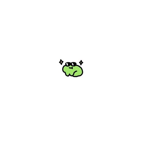 Cute Green Characters, Cute Little Doodles Aesthetic, Frog Doodle Easy, Tiny Frog Drawing, Cute Frog Doodles, Small Drawings Cute, Frog Drawing Simple, Cute Things To Doodle, Cute Small Drawings Doodles