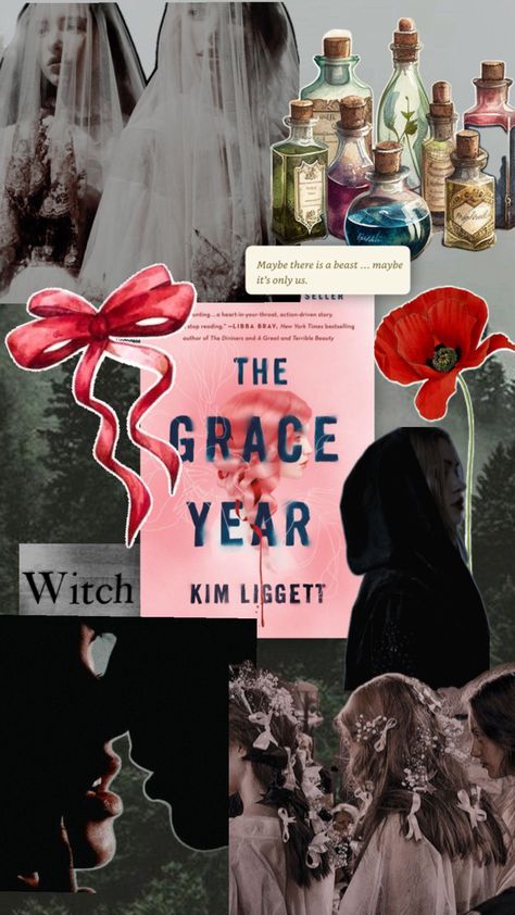 The grace year Kim Liggett book aesthetic The Grace Year Book, The Grace Year, Year Book, A Beast, Aesthetic Collage, The Grace, Yearbook, Book Aesthetic, Book Series