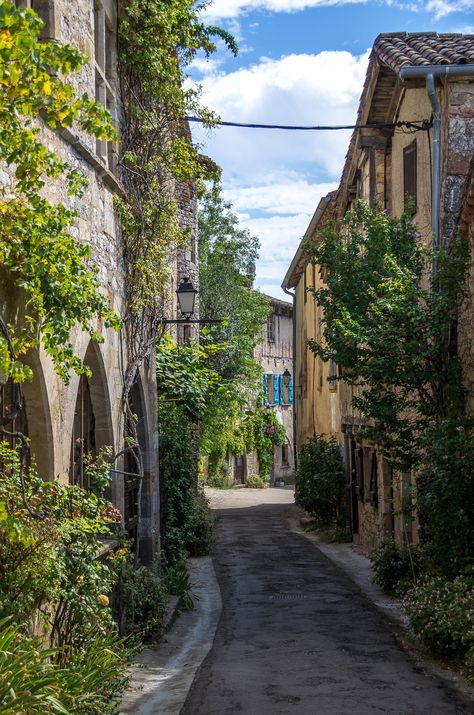 Bruniquel, Monclar-de-Quercy, Montauban, Tarn-et-Garonne, Languedoc-Roussillon-Midi-Pyrénées, France Stone Buildings, France City, Languedoc Roussillon, Europe Tours, Places In Europe, Beautiful Sites, Beaux Villages, French Countryside, City Aesthetic