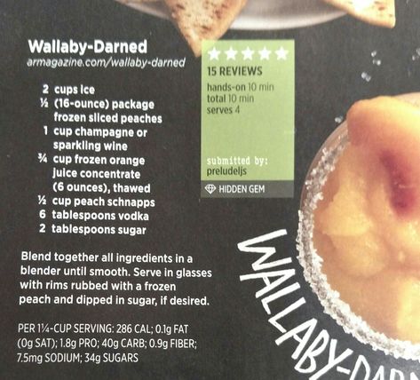 Wallaby-Darned Wallaby Darned Recipe, Outback Wallaby Darned Recipe, Outback Cocktail Recipes, Wawa Drinks, Wallaby Darned Recipe Outback, Alcohol Desserts, Walabedarn Drink Outback, Whiskey Lullaby, Compound Butters