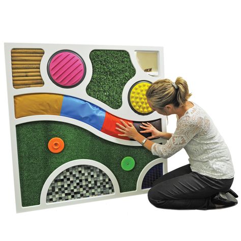 Tactile Wall, Baby Zintuiglijk, Daycare Rooms, Sensory Wall, Sensory Bags, Sensory Art, Sensory Rooms, Interactive Walls, Sensory Boards