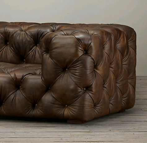 Capitone Sofa, Upcycled Dining Chairs, Tufted Leather Chair, Tufted Leather Sofa, Leather Daybed, Leather Restoration, Italian Leather Sofa, Brown Leather Sofa, Buy Sofa