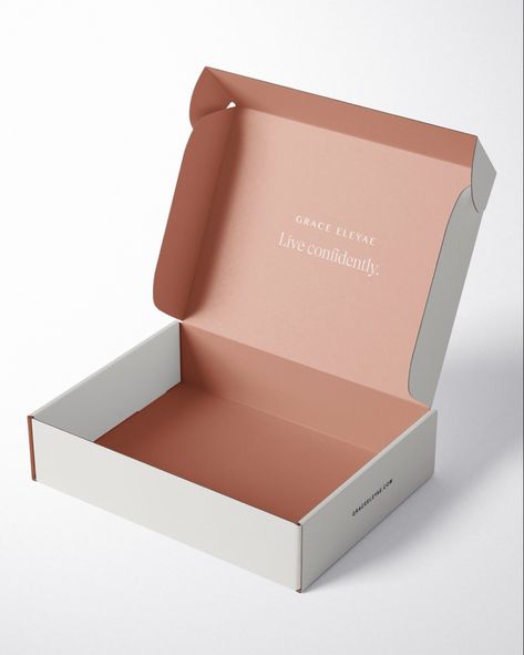 Creative Shipping Boxes, Brand Box Packaging Design, Luxury Shipping Packaging, Branded Box Packaging, Shipping Boxes Design, Luxury Brand Packaging Boxes, Modern Packaging Design Boxes, Fancy Packaging Design, Minimalist Packaging Design Boxes