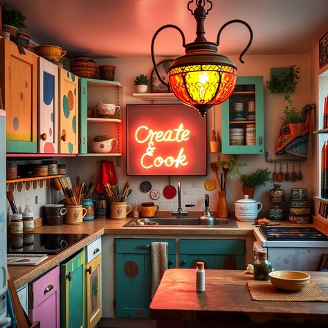 Home Decor Ideas: Bring Bold Colors and Vintage Vibes to Your Kitschy Kitchen!

"Turn your kitchen into a retro paradise with this kitschy kitchen inspo! Embrace 1950s kitchen style with eclectic kitchen design and quirky kitchen decor that’s both fun and unique. If you’re looking for bold kitchen inspiration, this 50s kitchen look is the perfect blend of nostalgia and vibrant decor. Funky Kitchen Ideas, Eclectic Kitchen Design, Quirky Kitchen Decor, 50s Kitchen, Funky Kitchen, Bold Kitchen, Vibrant Decor, 1950s Kitchen, Quirky Kitchen