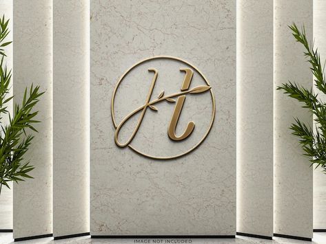 Wall Logo Design Interior, 3 D Logo Design, Logo On Wall Ideas, Logo Feature Wall, Logo Wall Design Ideas, Showroom Wall Design, Office Back Wall Design Interiors, Logo Wall Design Office Branding, Office Entrance Wall Design