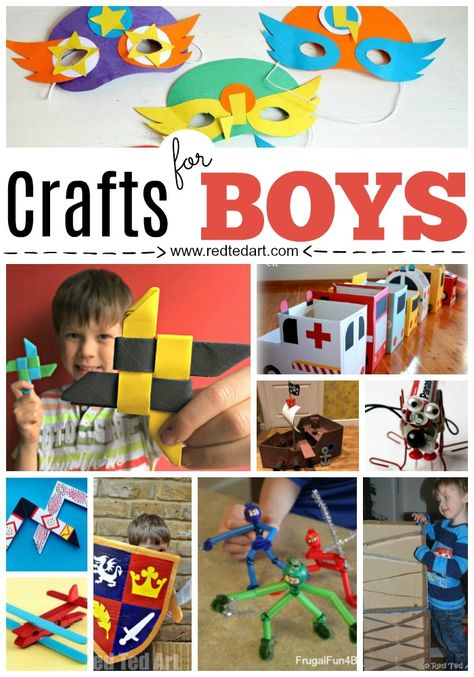 Boy Diy Crafts, Boys Crafts, Boy Crafts, Boy Diy, Activities For Boys, Corner Bookmarks, Best Crafts, Crafts For Seniors, Diy Simple