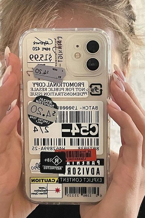 Clear Phone Case Design, Creative Iphone Case, Retro Phone Case, Diy Iphone Case, Iphone Case Stickers, Retro Phone, Collage Phone Case, Pretty Iphone Cases, Pretty Phone Cases