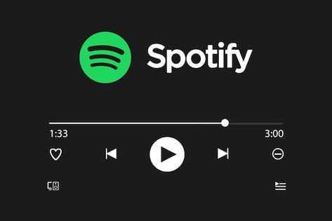 Spotify an application interface for lis... | Premium Vector #Freepik #vector #playlist #apple-music #music-player #media-player Nitya Core, Spotyfi Music, Vibe Playlist, Application Interface, Playlist Spotify, Spotify Premium, Lo Fi, Music Logo, Spotify App