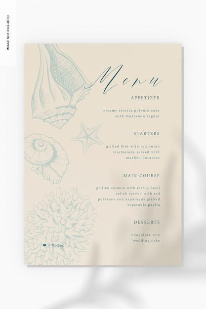 Beach Restaurant Menu Design, Beach Menu Design, Cafe Design Inspiration, Red Desserts, Diner Menu, 21 Diner, Menu Card Design, Menu Mockup, Bahamas Wedding