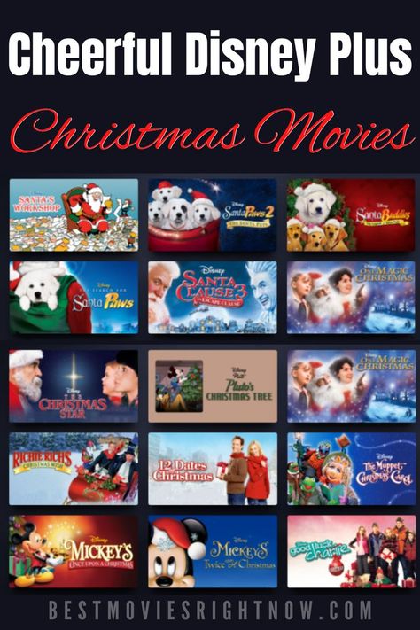 31+ Cheerful Disney Plus Christmas Movies Christmas Movies On Disney Plus, List Of Christmas Movies, Movies On Disney Plus, Disney Christmas Movies, Muppets Christmas, Christmas Movies List, Magic Santa, Pluto Disney, Disney Christmas Tree