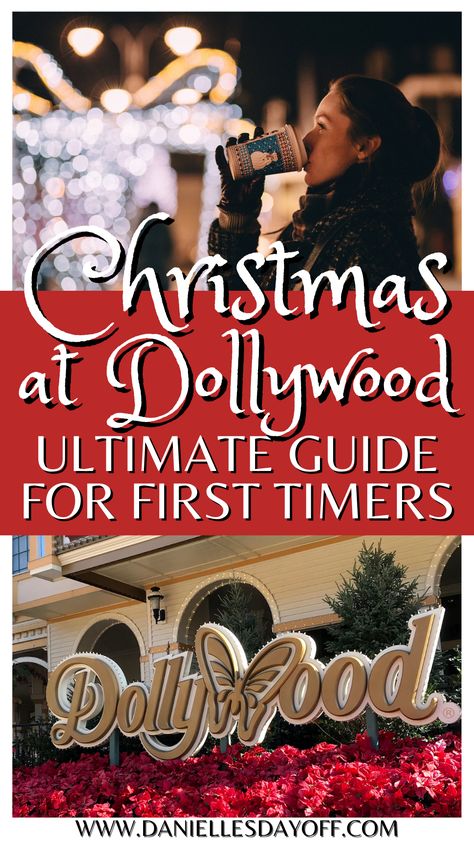 Christmas at Dollywood: Ultimate Guide for First Timers Dollywood Christmas Outfit, Dollywood Park Outfit Winter, Dollywood Park Outfit, Dollywood Trip, Dollywood Christmas, Gatlinburg Christmas, Tennessee Family Vacation, Christmas Vacation Destinations, Dollywood Park