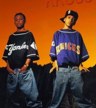 Fads - Kriss Kross Mens 90s Fashion, Kriss Kross, Thursday Outfit, Black American Culture, Kris Kross, Jermaine Dupri, 90s Memories, Mens 90s, 90s Hip Hop Fashion