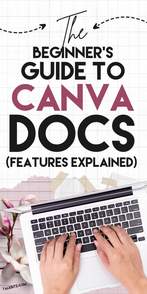 Discover how to use Canva Docs with our beginner's guide. Learn visual doc creation and boost your productivity today! #canva Canva Ideas For Beginners, How To Use Canva Tutorials, How To Use Canva, Learning Canva, Canva Printables, Canva Hacks, Business Model Canvas, Canva Tips, Pinterest Affiliate Marketing