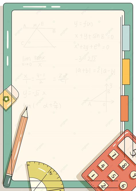 For School Background, For Project Background, Math Theme Background, School Project Background Design, Background For Math, Maths Background Wallpaper, Mathematics Aesthetic Background, Math Notes Template, Math Background Design Aesthetic