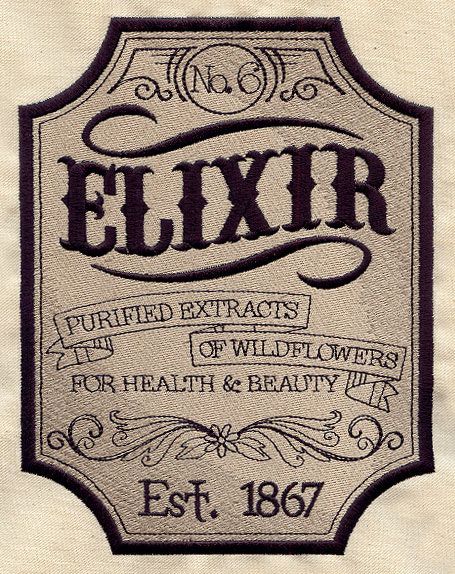 Elixir Apothecary Label Apothecary Design, Apothecary Labels, Etiquette Vintage, Halloween Labels, Urban Threads, Vintage Packaging, Vintage Typography, Vintage Labels, Vintage Printables