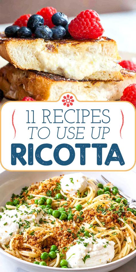 Riccota Cheese Recipes, Leftover Ricotta, Recipes Using Ricotta Cheese, Ricotta Recipes Dessert, Recipe Using Ricotta, Ricotta Cheese Recipes, Ricotta Recipes, Pasta Pizza, Pound Cakes