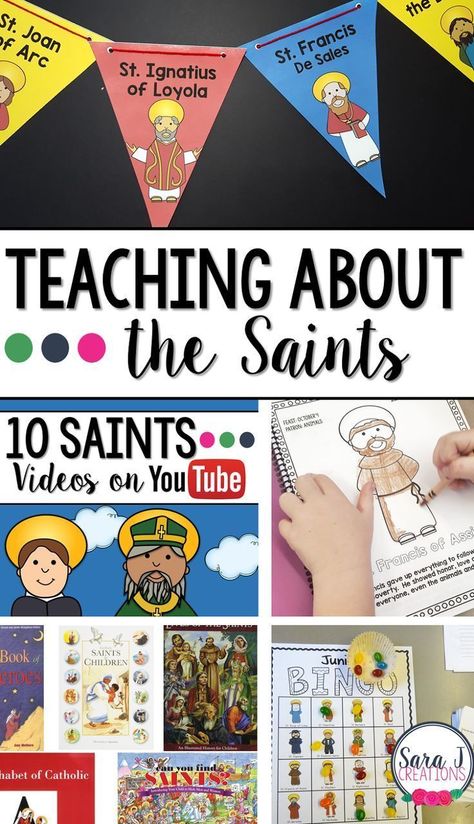 All Saints Day Ccd Activities, All Saints Activities For Kids, Catholic Halloween Crafts, Saint Crafts For Kids, All Saints Day Crafts, All Saints Day Activities For Kids, All Saints Day Prayer, All Saints Day Party, Ccd Activities