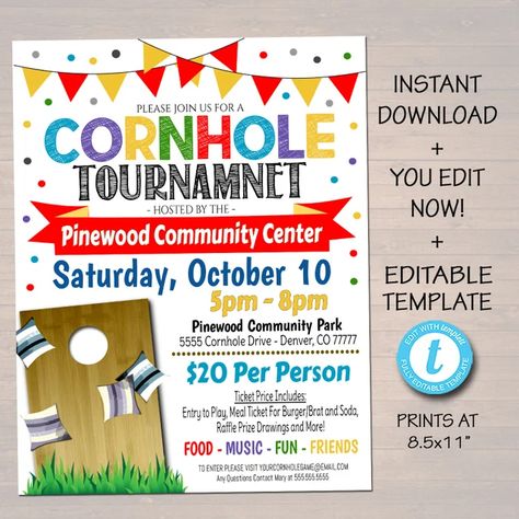 TidyLadyPrintables - Etsy Fun Community Events, Apartment Community Events, Business Event Ideas, Fall Backyard Party, Social Event Ideas, Community Event Ideas, School Event Ideas, Resident Events Ideas Apartments, Pto Events