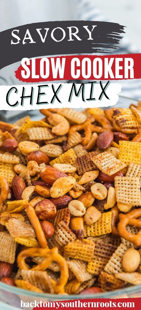 Savory Slow Cooker Christmas Chex Mix Recipe: a festive, crunchy delight for holiday gatherings. Perfect for snack lovers, easy prep, and holiday munchies must-have! Chex Mix Recipes Crock Pot, Bold Chex Mix Recipe, Ranch Chex Mix Recipes, Savory Chex Mix Recipes, Holiday Munchies, Savory Chex Mix, Savory Chex, Chex Party Mix Recipe, Ranch Chex