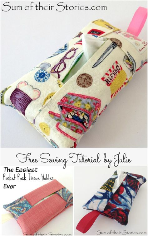 DIY Easiest Pocket Pack Tissue Holder Free Sewing Pattern | Fabric Art DIY Tissue Holder Pattern, Tissue Pouch Free Pattern, Fabric Tissue Holder Free Pattern, Pocket Tissue Holder Diy, Tissue Holders For Purse, Sewing Tissue Pouch Free Pattern, Travel Tissue Holder Pattern, Travel Tissue Holder, Pocket Tissue Case