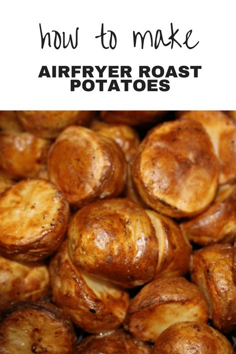 Air Fryer Roast, Ninja Dual Air Fryer, Dual Air Fryer, Actifry Recipes, Sweet Potato Recipes Fries, Cubed Sweet Potatoes, Cooks Air Fryer, Roasted Potato Recipes, Air Fried Food