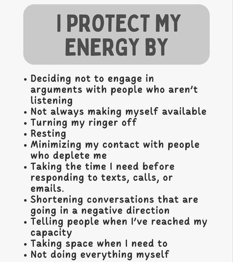 It is important to protect your energy because the energies around you can drain you or make you feel better. I hope you are surrounded by people who bring light and positivity to your life. Take good care of yourself. How To Protect Yourself From Bad Energy, People That Drain Your Energy, People Who Drain You, Draining Energy Quotes, Energy Draining People Quotes, Getting Rid Of Bad Energy, Protect Your Energy Quotes, Energy Draining People, People Who Drain Your Energy