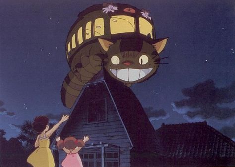 #Movie My Neighbor Totoro Catbus (My Neighbor Totoro) Mei Kusakabe Satsuki Kusakabe #480P #wallpaper #hdwallpaper #desktop Anime W, Ideal Toys, Studio Ghibli Movies, Studio Ghibli Art, 5 Anime, Ghibli Art, Ghibli Movies, Howls Moving Castle, Japanese Animation