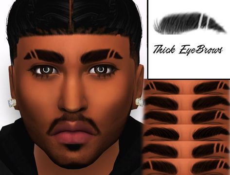 XxBlacksims Eyebrows | Sims 4 black hair, Guys eyebrows, Sims 4 hair male Eyebrow Cut Men Style, Black Hair Guys, Sims 4 Male Eyebrows, Boys Eyebrows, Male Eyebrows, Stud Hairstyles, Eyebrow Cut, Boys Fade Haircut, Sims 4 Male