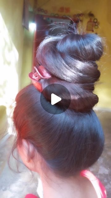 Bun Hairstyles, Buns, Big Bun Hair, Big Bun, Bun Hair, Amazing Hair, December 22, Hair Bun, Cool Hairstyles