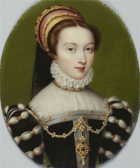 Mary Stuart Mary Stuart Portrait, Mary Queen Of Scots Painting, House Of Stuart, Elizabethan Fashion, Marie Stuart, 16th Century Fashion, Mary Tudor, Queen Of Scots, Tudor Dynasty