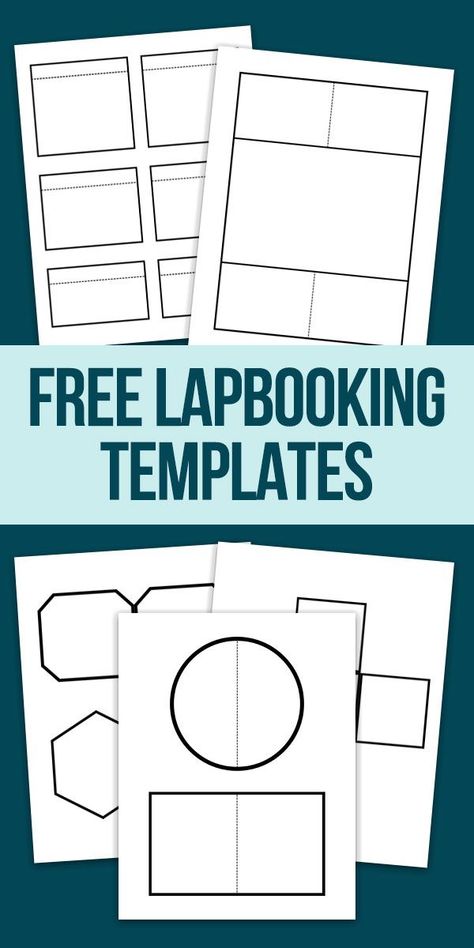 Learn about lapbooking and how to make a lapbook with our quick guide to lapbooking. Discover over 90 free lapbook printables and templates, sorted by subject that you can print and use in your homeschool. Lapbooks Free, Road Trip Games For Kids, Lapbook Templates, Foldables Templates, Interactive Notebooks Templates, Lap Book Templates, Trip Games, Interactive Student Notebooks, Printable Games For Kids