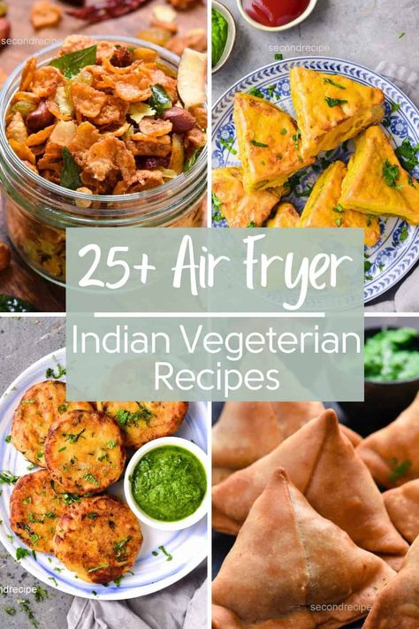 Air Fryer Recipes Indian, Recipes Airfryer, Vegeterian Recipes, Indian Vegetarian Recipes, Air Fryer Recipes Vegetarian, Veg Snacks, Vegetarian Indian, Recipes Indian, Air Fryer Dinner Recipes