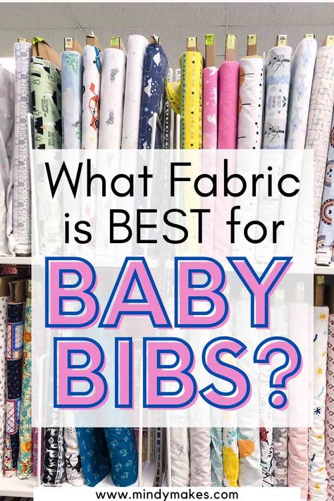 What is the Best Fabric to Make Baby Bibs? A Beginner’s Guide - Mindy Makes Diy Bibs Baby Free Pattern, Diy Burp Cloths From Towels, Bandanna Bibs Diy Free Pattern, Drooling Bibs Free Pattern, Sew Bibs Pattern, Flannel Bibs Diy, Triangle Bib Pattern Free, Free Baby Bib Sewing Patterns, How To Sew Baby Bibs