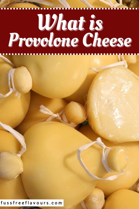 Provolone Cheese is a versatile cheese popular with its mild and creamy flavor. So don't be surprised if your favorite Italian cheese deli ran out of provolone. Read more here about what is Provolone Cheese and what options you can substitute it with. How To Make Provolone Cheese, Provolone Cheese Recipes, Cheese Substitute, Edam Cheese, Cheese Toasties, Muenster Cheese, Mozzarella Salad, Pecorino Cheese, Gouda Cheese