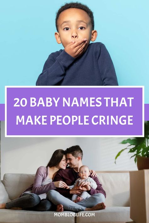 These baby names are cringe-worthy. See 15 of the worst names that parents names their babies intentionally. Bad Girl Names, Worst Baby Names, List Of Girls Names, Royal Names, Worst Names, Getting Ready For Baby, First World Problems, Bad Kids, Postpartum Recovery