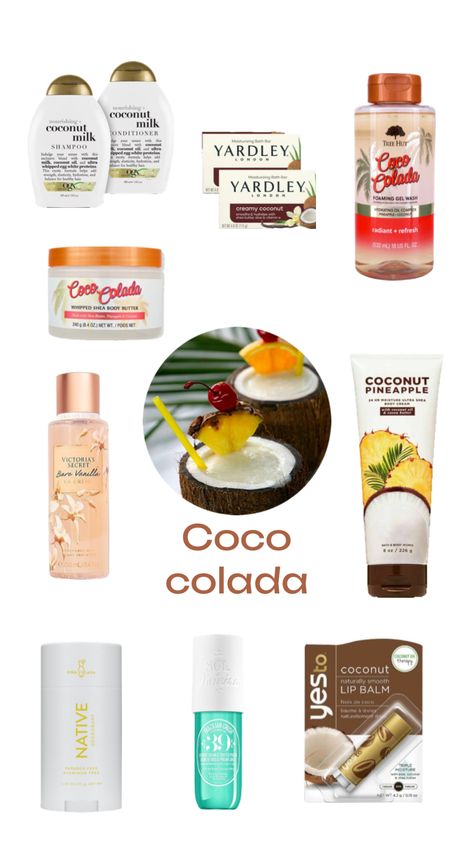 Coco colada shower routine Coco Colada, Girly Phone Cases, Shower Routine, Smell Good, Skincare Routine, Body Care, Coco, Coconut, Skin Care