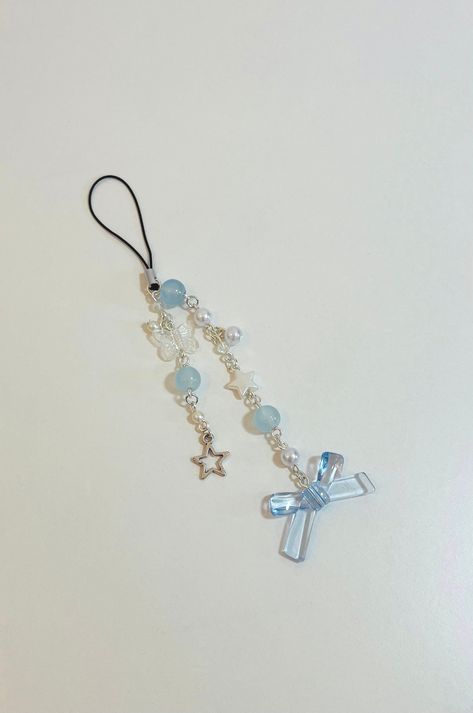 blue/white aesthetic coquette phone charm  and cute beads . free delivery Cute Phone Keychain, Blue Phone Charms Aesthetic, Blue Coquette Aesthetic, White Aesthetic Coquette, Beads Phone Charms, Phone Charm Ideas, Phone Charm Beads, Charm For Phone, Blue Phone Charm