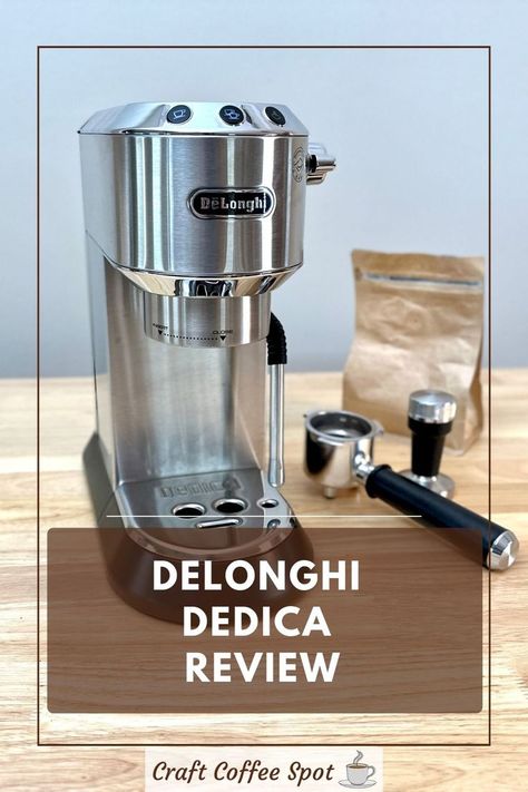 Delonghi Dedica Esspresso Machine, Delonghi Espresso Machine, Espresso At Home, Coffee At Home, Best Espresso, Coffee Crafts, Espresso Machines, Great Coffee, Coffee Machine