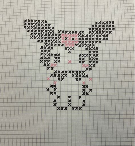 Birthday Card Making, Birthday Card Ideas, Graph Paper Drawings, Hello Kitty Crafts, Easy Pixel Art, Pixel Art Templates, Pixel Drawing, Arte Van Gogh, Pix Art