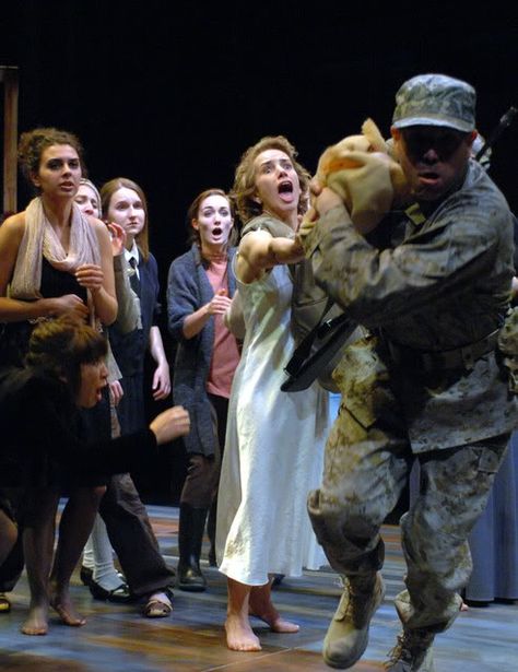 Review: `The Trojan Women’ | Chad Jones' Theater Dogs Trojan Women, Greek Chorus, Greek Plays, Greek Theatre, David Allen, Human Sketch, Drama Class, Women Costume, Theatre Shows