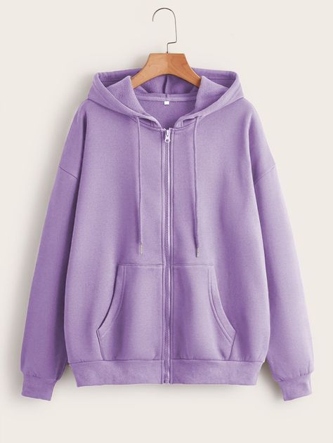 Harajuku Women, Purple Hoodie, Zippered Cardigan, Lined Hoodie, Cardigan Top, Retro Shirts, Zip Up Hoodies, Drawstring Hoodie, Hoodies For Sale