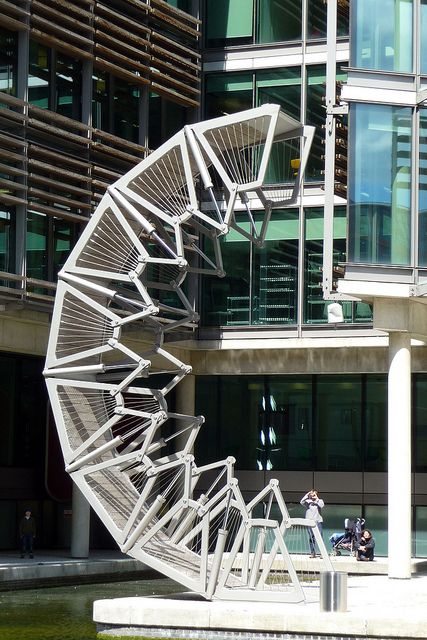 Bridge Concept, Pedestrian Bridge Design Concept, Bridge Between Buildings Architecture, Bridge Connecting Buildings, Sponge City, Kinetic Architecture, Paddington London, Heatherwick Studio, Building Connection Bridge