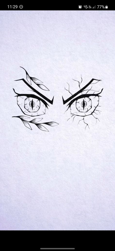 Nezuko Vine Tattoo Ideas, Nezuko Eyes Tattoo, My Hero Tattoo Ideas, Demon Slayer Tattoo Nezuko, Demon Slayer Nezuko Tattoo, Nezuko Vine Tattoo, Nezuko Tattoo Ideas, Nezuko Tattoo Design, Nezuko Eyes